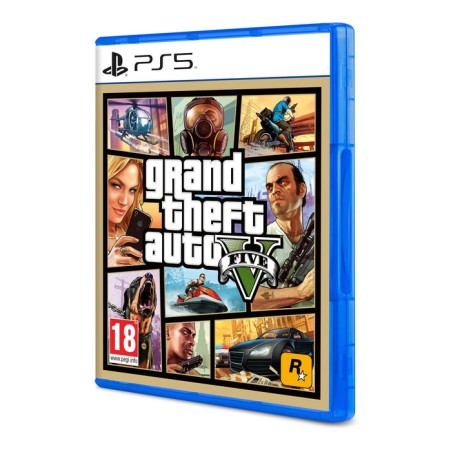 Juego para consola sony ps5 grand theft auto v
