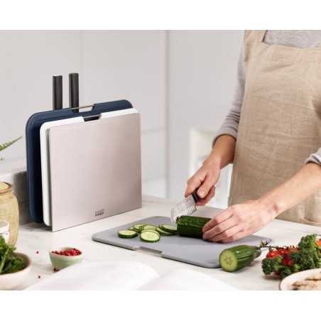 Joseph joseph nest plus tabla de cortar + cuchillo - set