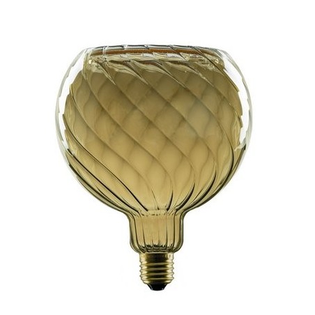 Segula globo flotante led 150 trenzado ahumado e27 6w 1900k