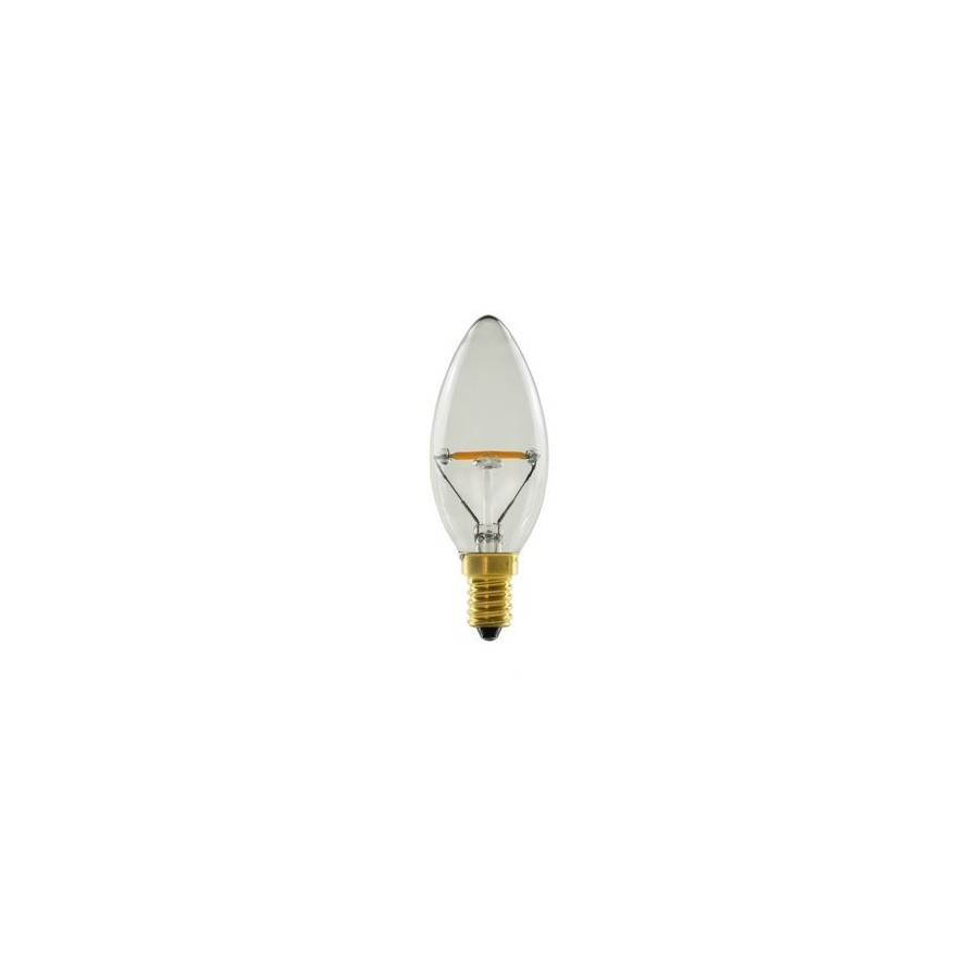 Vela led segula transparente - balance e14 1.5w 2200k regulable