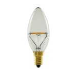 Vela led segula transparente - balance e14 1.5w 2200k regulable