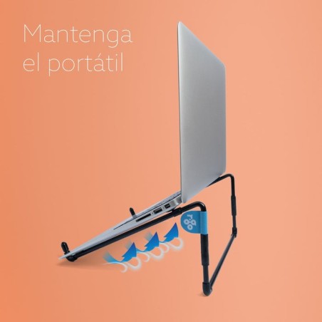 R-go tools rgosc015bl soporte para portátil (10"-22") negro