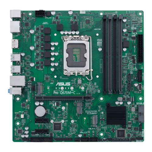 Placa base asus pro q670m-c-csm lga1700 4ddr5
