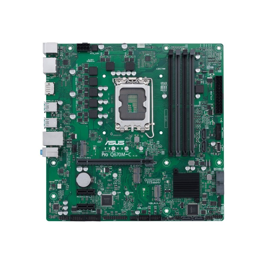 Placa base asus pro q670m-c-csm lga1700 4ddr5