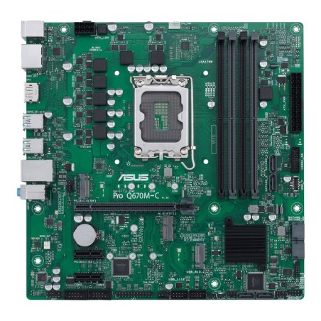 Placa base asus pro q670m-c-csm lga1700 4ddr5