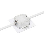 Intellinet 2-port cat6a 10g rj45-unterputzdose mp blanco