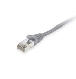 Equip cable de red 605500 rj-45 s/ftp categoraa 6 1 metro  gris