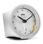 Braun bc 07 w-dcf radio alarm clock white