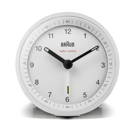 Braun bc 07 w-dcf radio alarm clock white