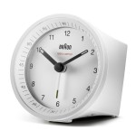 Braun bc 07 w-dcf radio alarm clock white