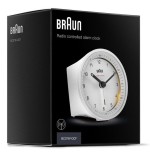 Braun bc 07 w-dcf radio alarm clock white