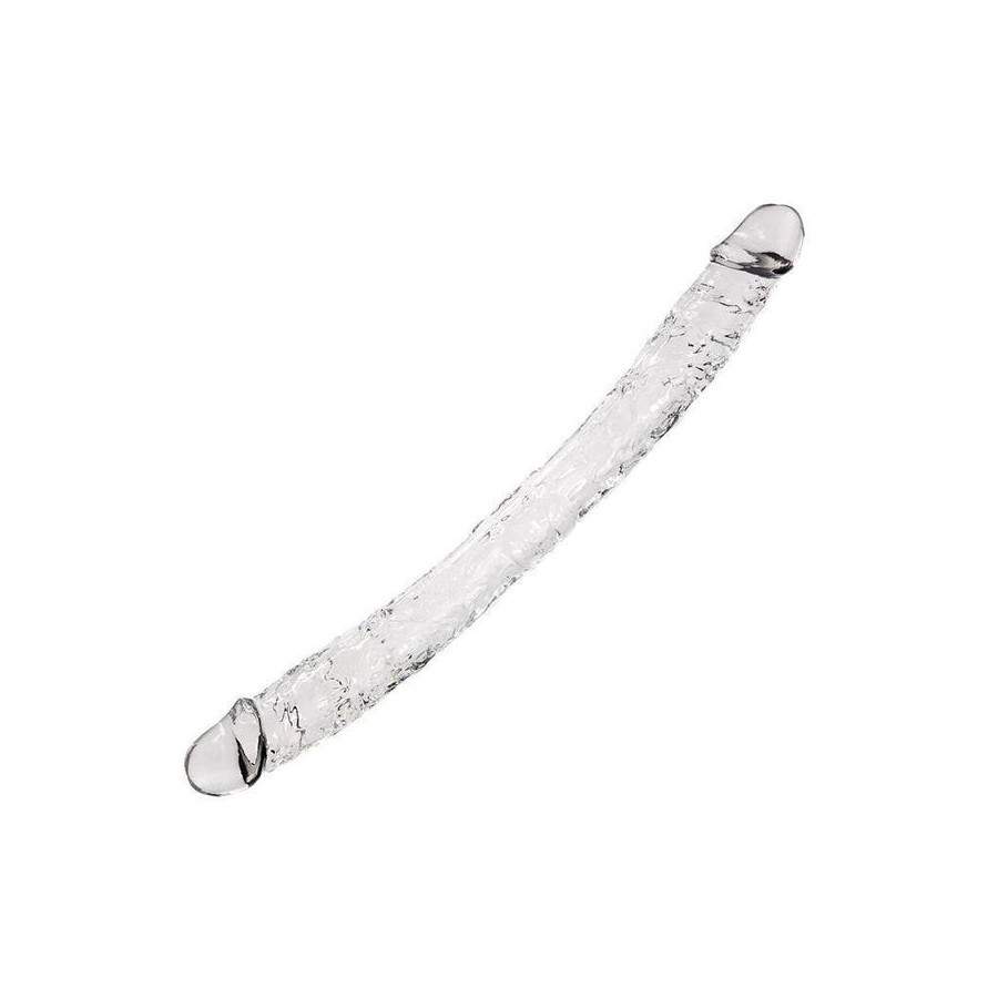 Alive - supreme pene realistico doble transparente 38.5 cm
