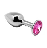 Alive - anal pleasure mini plug metal rosa talla l