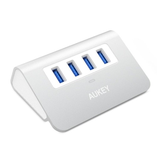 Aukey cb-h5 aluminium hub usb-a  4in1  4xusb 3.0  5gbps