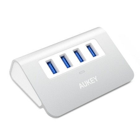 Aukey cb-h5 aluminium hub usb-a  4in1  4xusb 3.0  5gbps