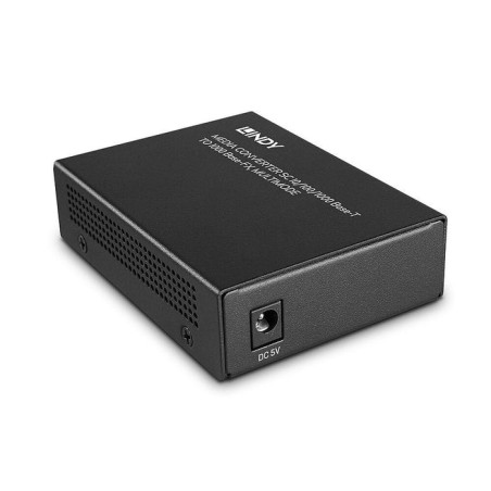 Lindy 25119 convertidor de medio 850 nm multimodo negro