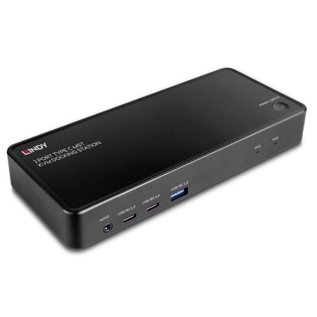 Lindy docking mation 2 port type c mm kvm