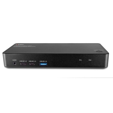 Lindy docking mation 2 port type c mm kvm