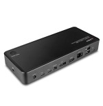 Lindy docking mation 2 port type c mm kvm