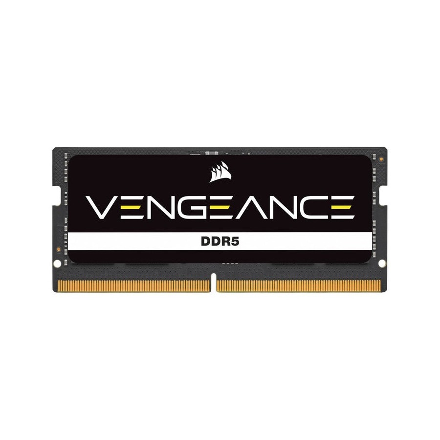 Memoria ram corsair vengeance ddr5 32gb 2x16gb 4800mhz cl40 1.1v sodimm