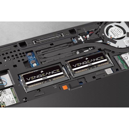 Memoria ram corsair vengeance ddr5 32gb 2x16gb 4800mhz cl40 1.1v sodimm