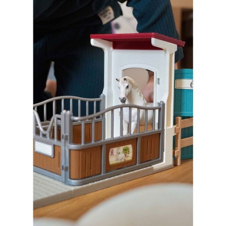 Schleich horse club 42569 caja de caballos