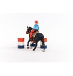 Figura de juego   farm world barrel racing mit cowgirl, spielfigur 42576