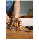 Schleich farm world 42578 equitación del oeste