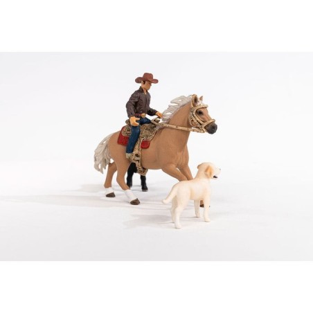 Schleich farm world 42578 equitación del oeste