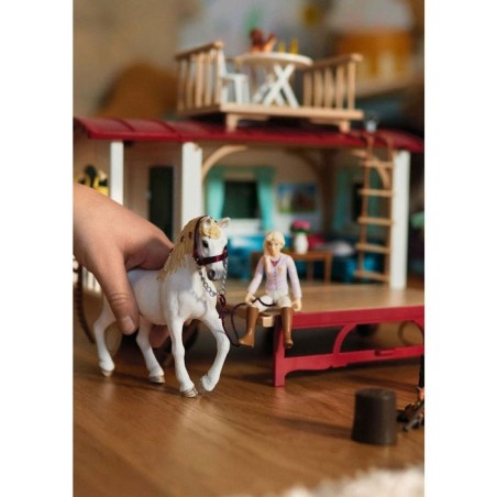 Schleich horse club 42593 caravana para encuentros secretos del club