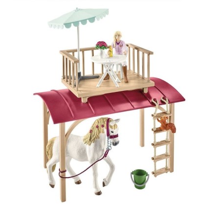 Schleich horse club 42593 caravana para encuentros secretos del club