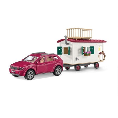 Schleich horse club 42593 caravana para encuentros secretos del club