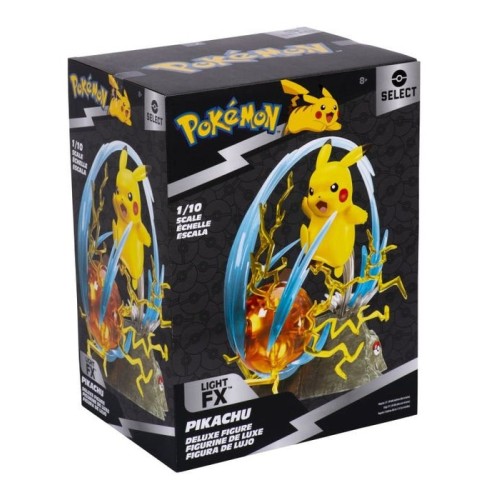 Figura boti pokemon 25 aniversario con iluminacin deluxe pikachu