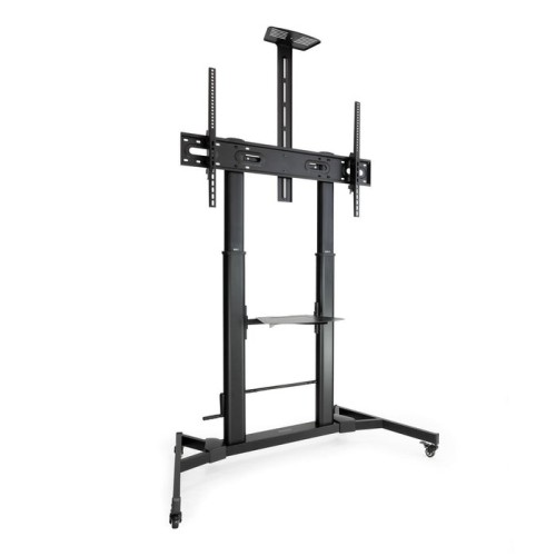 Tooq soporte suelo ruedas regulable 60-100 - negro