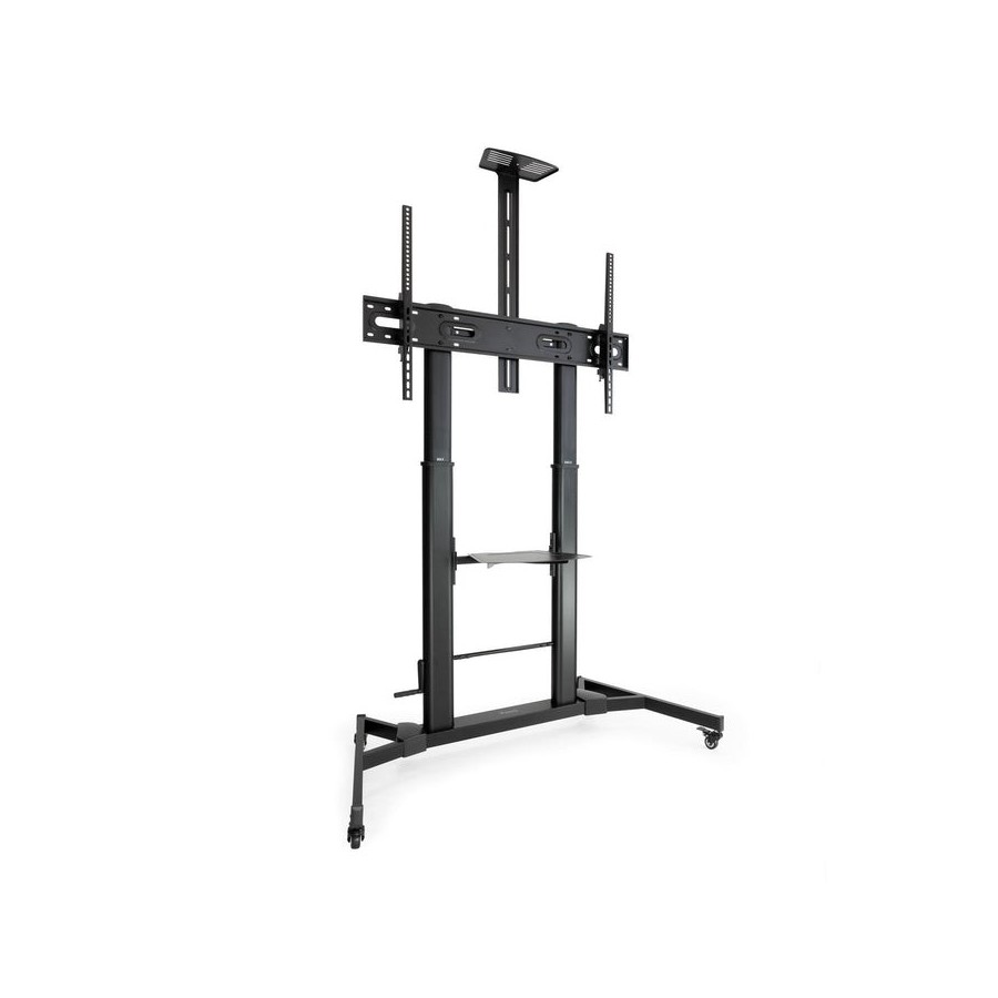 Tooq soporte suelo ruedas regulable 60-100 - negro