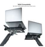 Tooq soporte/adaptador de portátil para vesa - negro