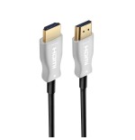 Cable hdmi ewent 4k uhd fibra optica hibrido 15m macho macho
