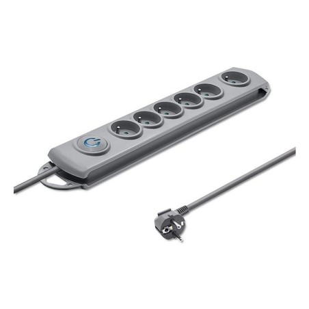 Regleta qoltec 50199 surge protector 6 sockets 5m