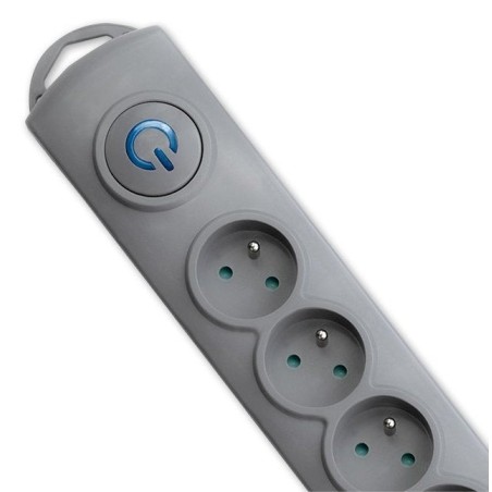 Regleta qoltec 50199 surge protector 6 sockets 5m