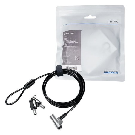 Candado para notebook logilink nbs013 universal