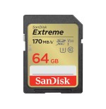 Sandisk extreme 64 gb sdxc, sdsdxv2-064g-gncin