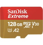 Sandisk extreme microsdxc 128gb 190mb/s + adaptador