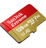 Sandisk extreme microsdxc 128gb 190mb/s + adaptador