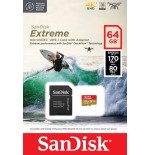 Sandisk extreme microsdxc 64 gb 170/80 mb/s a2