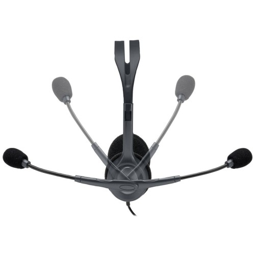 Auriculares logitech h111 con micrófono jack 3.5 negros