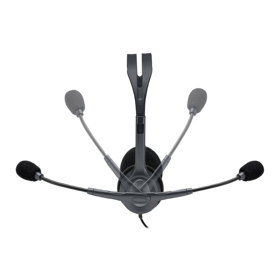 Auriculares logitech h111 con micrófono jack 3.5 negros