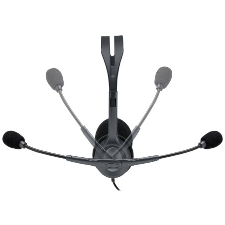 Auriculares logitech h111 con micrófono jack 3.5 negros