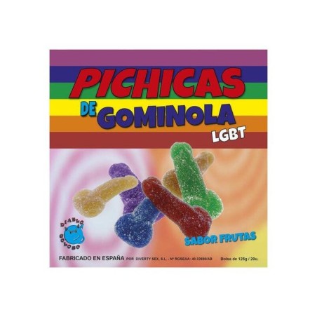 Caja gominola pito azucar bandera