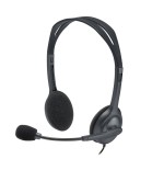 Auriculares logitech h111 con micrófono jack 3.5 negros