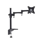 Approx soporte de mesa para monitor de 10" - 27" brazo con 2 codos